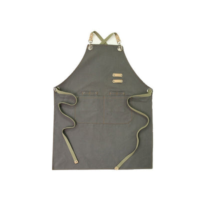Barista Hairdresser Apron Florist Restaurant Bar Work Clothes, One Size