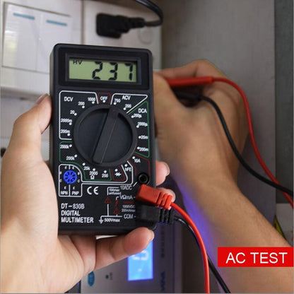 DT830B Mini Digital Multimeter Electrical Instrument, DT830B