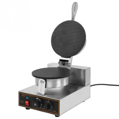 Electric Waffle Maker Egg Roll Maker DIY Ice Cream Cone Machine Crispy Omelet Machine, US Plug, UK Plug