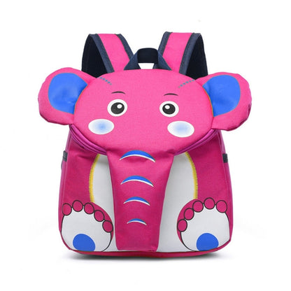 Elephant School Backpack for Children Cute 3D Animal Kids School Bags Boys Girls Schoolbag