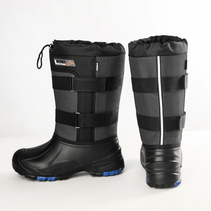 Winter Men Outdoor Snow Shoes Warm Non-slip Steel Nail High Snow Boots, 41, 42, 43, 44, 46