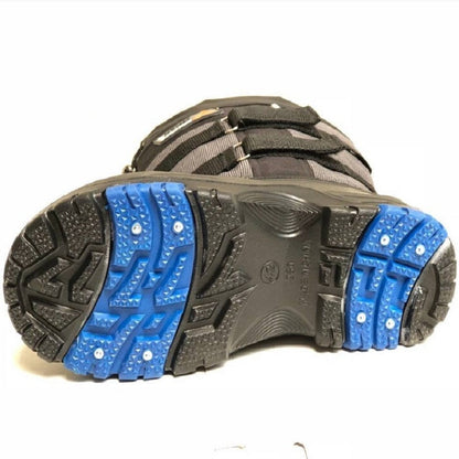 Winter Men Outdoor Snow Shoes Warm Non-slip Steel Nail High Snow Boots, 42, 43, 44, 46