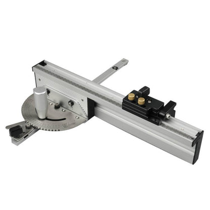 Woodworking Pusher Slide Ruler Woodworking Table Saw Measuring Tool, Single Tenon, Aluminum Handle, Copper Handle, Aluminum Handle + Tenon, Aluminum Handle + Tenon + Limit, Copper Handle + Tenon + Limit, Aluminum Handle + 450mm ＋ Limit                 ...