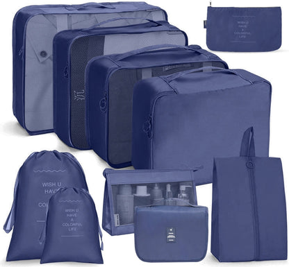 Travel Storage Bag Set Folding Storage Bag, 10 In 1