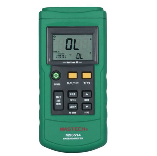 MS6514 Dual Digital Thermometer With USB Interface, Dual Digital Thermometer
