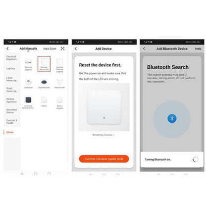 Bluetooth Multifunction Gateway Smart Home Door and Window Sensor Socket Control Center