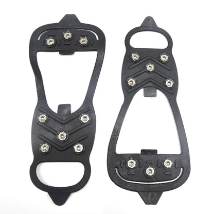 8 Teeth Ice Claw Outdoor Non-slip Shoes Covers for Ice Snow Ground, M（35-40 Yards）, L（41-45 Yards）