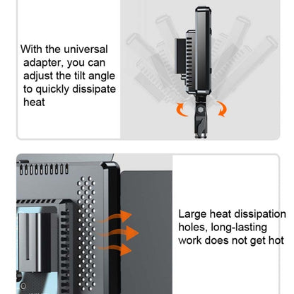 E900  55W  3000K-6500K Flat Panel Lights Live Broadcast Fill Light, Regular Models, Knob Model, Knob Battery Model