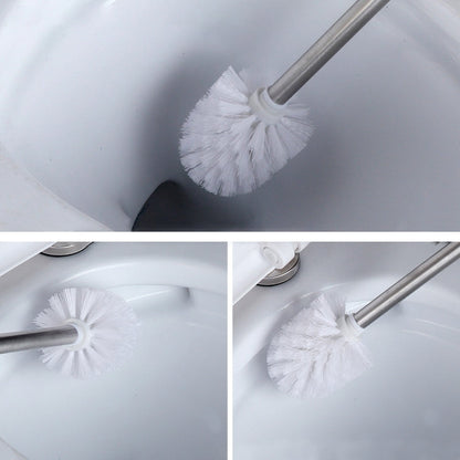 Bathroom Cleaning Brush Creative Stainless Steel Toilet Brush, Stainless Steel Toilet Brush
