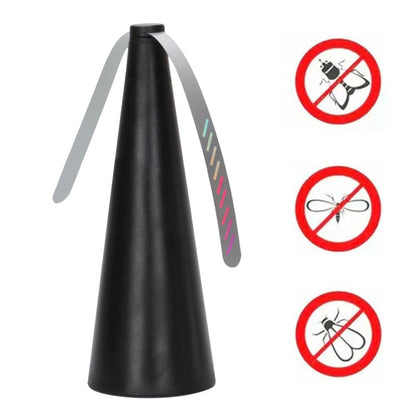Multifunctional Fan Blade Automatic Fly Catcher Mosquito Repellent Fan, Gold, Black, Silver