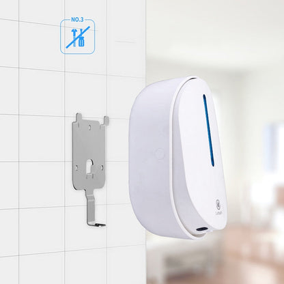 Lebath Children Household Wall-mounted Automatic Induction Foam Soap Dispenser, Wall-mounted USB Dispenser