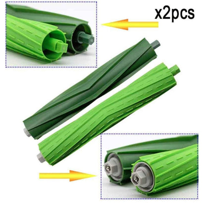 Sweeper Accessories Main Brush Side Brush Filter Set For iRobot Roomba i7 E5 E6, Brush Filter Set