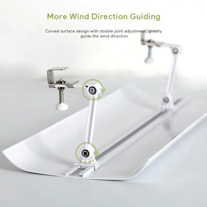 Single Piece Central Air Conditioning Wind Deflector Shield Air-Conditioning Anti Direct Blowing Wind Deflector Board, 40cm, 54cm, 86cm, 94cm, 112cm