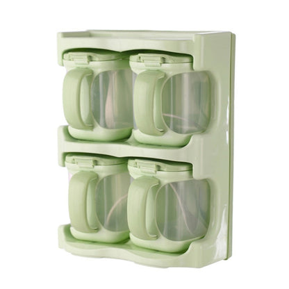 Plastic Seasoning Box Multi-purpose Combination Seasoning Rack Kitchen Supplies, One Grid, Two Grid, Three Grid, Four Grid