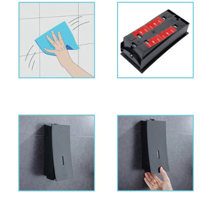 Wall-mounted Soap Dispenser Home Hotel Shampoo Hand Sanitizer Bottle Toilet Shower Gel Box, Toilet Shower Gel Box