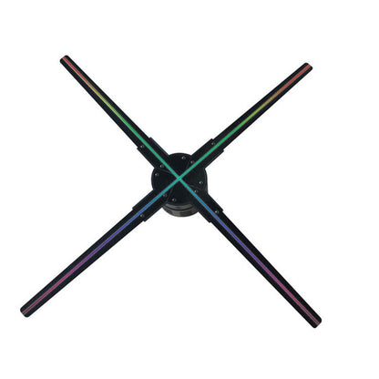 KY-4 WIFI Holographic 3D Fan Shape LED Advertising Machine, Resolution: 1024 x 638 Pixels, 56CM US Plug, 65CM US Plug, 56CM AU Plug, 65CM AU Plug, 56CM UK Plug, 56CM CN Plug