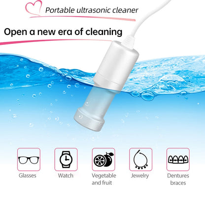 JeKen CE-9600 Household Ultrasonic Cleaner Vegetable Washing Glasses Watch Jewelry Cleaner, US Plug, EU Plug, AU Plug, UK Plug