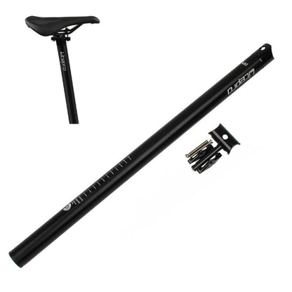 Litepro 412 Folding Bicycle Seatpost 33.9mm LP Plum Blossom Seat Tube, Black, Red, Silver, Golden, Titanium, Electroplating Colorful