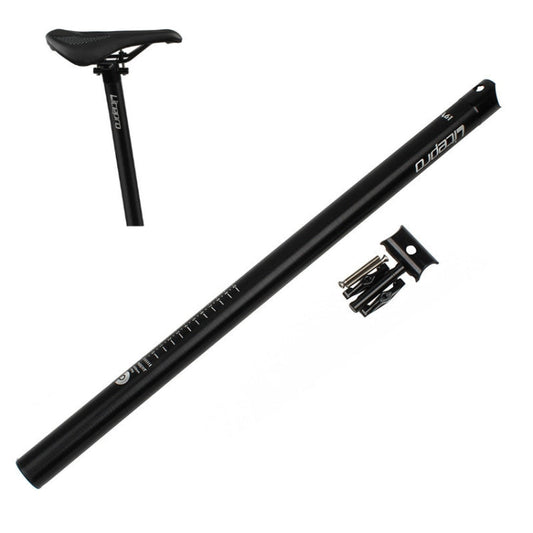 Litepro 412 Folding Bicycle Seatpost 33.9mm LP Plum Blossom Seat Tube, Black, Red, Silver, Golden, Titanium, Electroplating Colorful