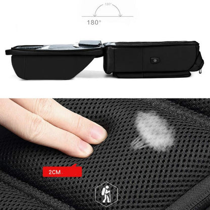 Business Travel Bag PVC Waterproof Backpack