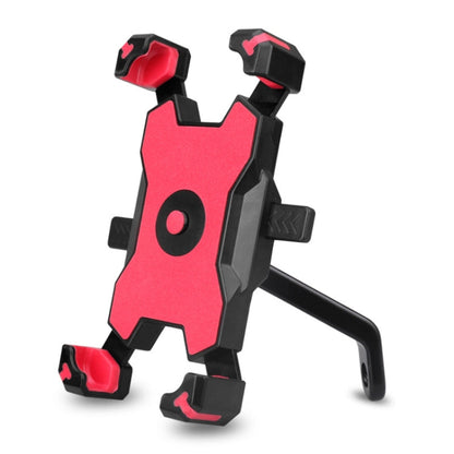 Electric Bicycle Mobile Phone Holder Can Be Rotated 360-degree Mobile Phone Holder Four-way Adjustment Bracket for Motorcycle, Handlebars, Rearview Mirrors