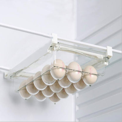 Refrigerator Storage Box Drawer Type Square Household Multifunctional Food Preservation Box, 1 Egg Box, 1 Fresh Box, 2 Egg Box, 2 Fresh Box, 1 Egg Box + 1 Fresh Box, 1 Box Without Hook