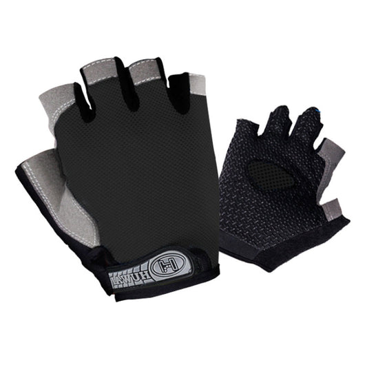 Summer Men Women Fitness Gloves Gym Weight Lifting Cycling Yoga Training Thin Breathable Antiskid Half Finger Gloves, M, XL, L, S