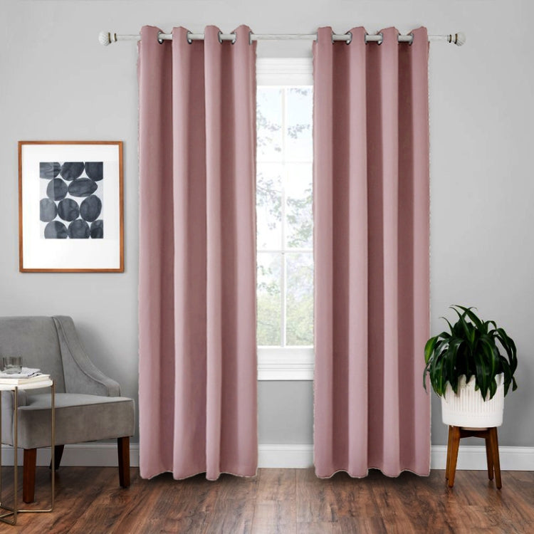 High-precision Curtain Shade Cloth Insulation Solid Curtain, 140x175, 42x63 Inch（107x160CM）, 140×240, 52×63 Inch（132×160CM）