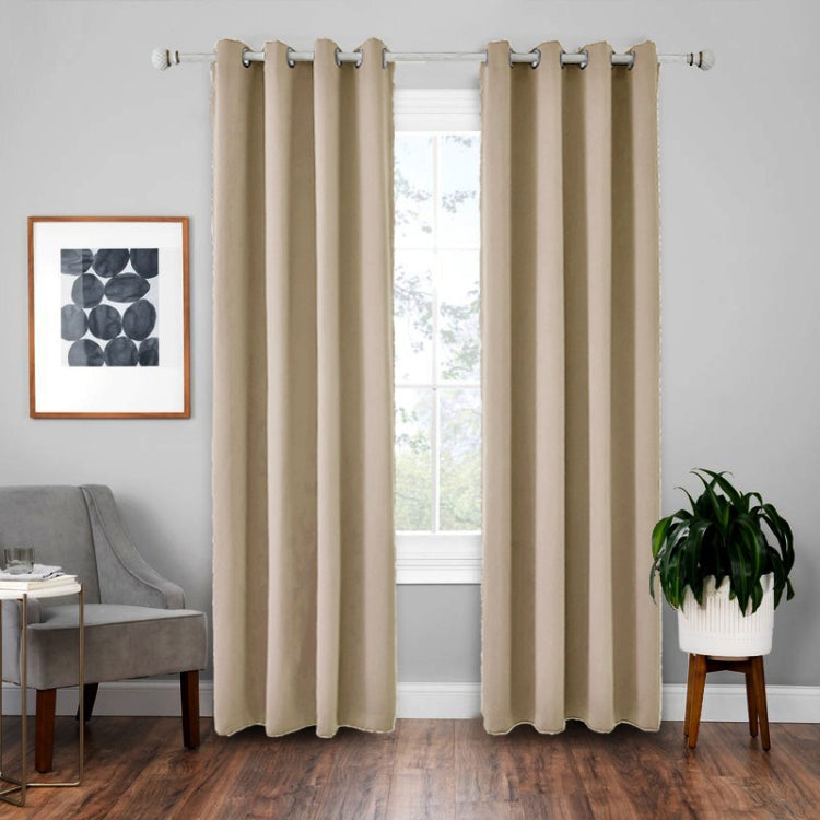 High-precision Curtain Shade Cloth Insulation Solid Curtain, 140x175, 42x63 Inch（107x160CM）, 140×240, 52×63 Inch（132×160CM）
