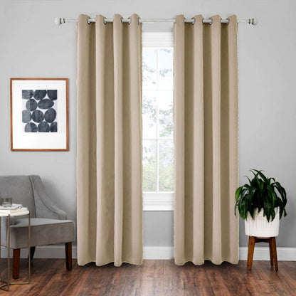High-precision Curtain Shade Cloth Insulation Solid Curtain, 140x175, 42x63 Inch（107x160CM）, 140×240, 52×63 Inch（132×160CM）