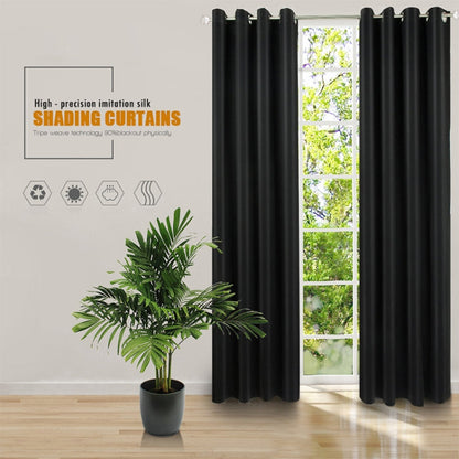 High-precision Curtain Shade Cloth Insulation Solid Curtain, 140x225