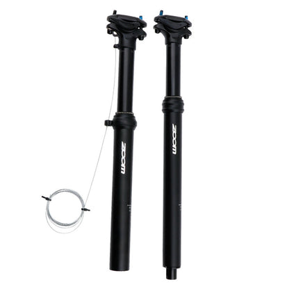 ZOOM Bicycle Wire-Controlled Hydraulic Lift Seat Tube Mountain Bike Seatpost, 30.9mm 400mm Internal Routing, 31.6mm 400mm Internal Routing