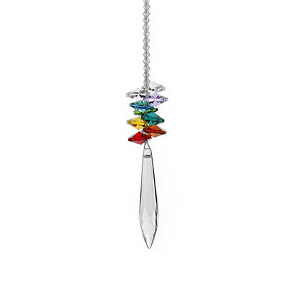 Crystal Pendant DIY Pendant Home Decoration Wedding Decoration Bead Curtain Car Decoration, 20# Lighting Ball Pendant, Multi-faced Bead Pendant, Horse Eye Pendant