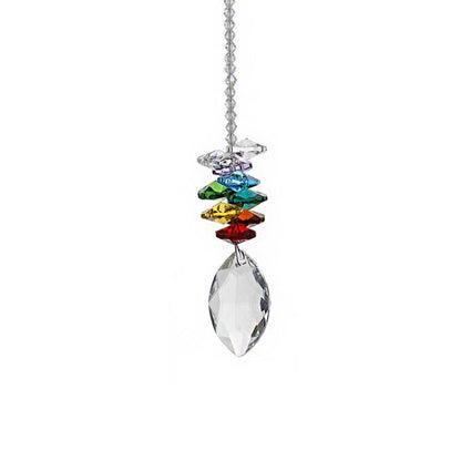 Crystal Pendant DIY Pendant Home Decoration Wedding Decoration Bead Curtain Car Decoration, 20# Lighting Ball Pendant, Multi-faced Bead Pendant, Horse Eye Pendant