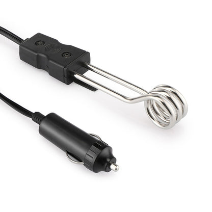 Portable 12V/24V Electric Car Boiled Immersion Water Heater Traveling Camping Picnic, 12V, 24V