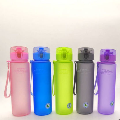 Leak-proof Sports Water Bottle Tour Hiking Portable Bottles, 560ml