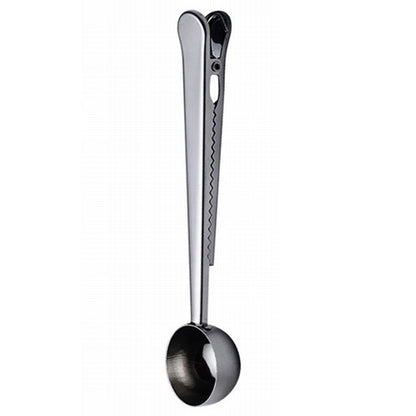 Multifunction Kitchen Coffee Scoop With Clip Stainless Steel Tea Coffee Measuring Cup Coffee Scoop, Coffee Scoop(Silver), Coffee Scoop(Gold), Coffee Scoop(Black), Coffee Scoop(Rose Gold)