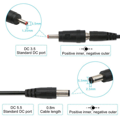 USB Boost Cable 5V Step Up to 9V 12V Adjustable Voltage Converter 1A Step-up Volt Transformer DC Power Regulator with Switch, 5V Step Up to 9V 12V