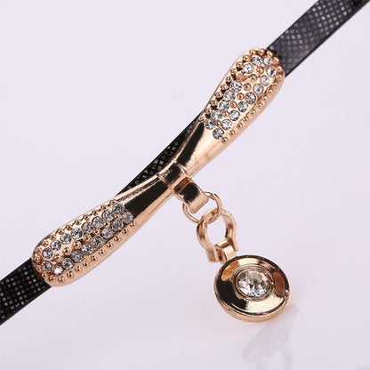 Fashion Women Casual Bracelet Leather Band Watch, Beige, Black, Blue, Brown, Dark Blue, Green, Orange, Red, White
