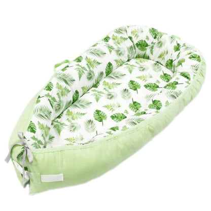Baby Nest Bed Crib Portable Removable and Washable Crib Travel Bed Cotton Cradle for Children Infant Kids