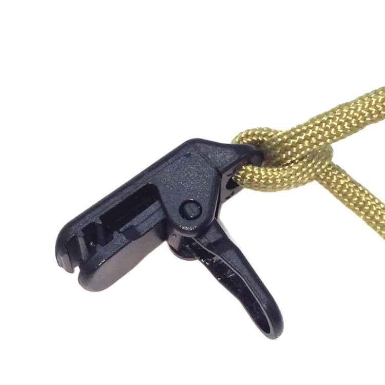 10pcs Tents Accessories Awning Wind Rope Clamp Plastic Clip Outdoor Camping Tent Alligator Cip Hook, Plastic Clip