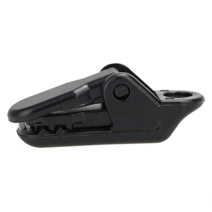 10pcs Tents Accessories Awning Wind Rope Clamp Plastic Clip Outdoor Camping Tent Alligator Cip Hook, Plastic Clip