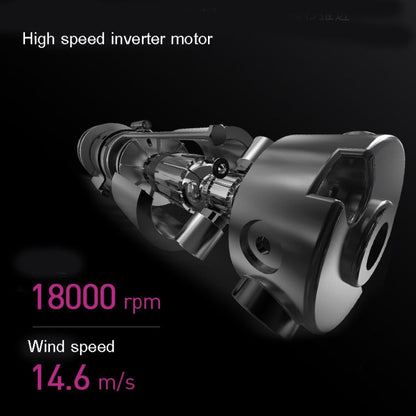 Mingge T1 T Style 1800W High-power Cold Hot Air Wind Fast Drying Folding Hair Dryer, EU Plug, US Plug, UK Plug