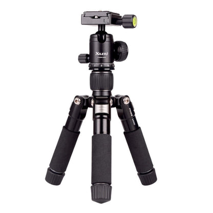 Xiletu FM5S-MINI 5-Section Folding Legs Mini Desktop Tripod Mount, Red, Black, Titanium