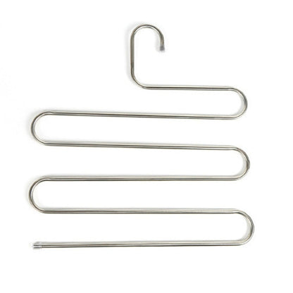 5 Layers S Shape Multi-Functional Clothes Hangers Pants Storage Hangers, S Shape Hangers