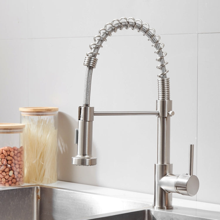 Kitchen Faucet Hot & Cold Water Tank Valve Sink Faucet, Black Model, Electroplating Model, Brushed Model