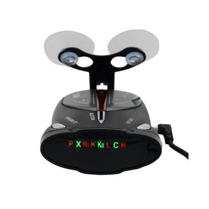 12V Laser Anti Radar Car Detector 360 Degree Led Display Police Speedometer Voice Alert/Alarm, 360 Degree