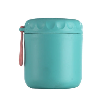 Stainless Steel Soup Cup Soup Pot Lunch Box Portable Thermos Cup, Red, Green