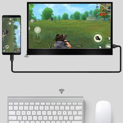 ZGYNK TPZ1303 Type-c Portable Computer Extender Display, US Plug, 11.6 inch 1920x1080, 13.3 inch 1920x1080, 13.3 inch 2560x1400, 14.1 inch 2560x1400, 15.6 inch 1920x1080, 15.6 inch 3840x2160