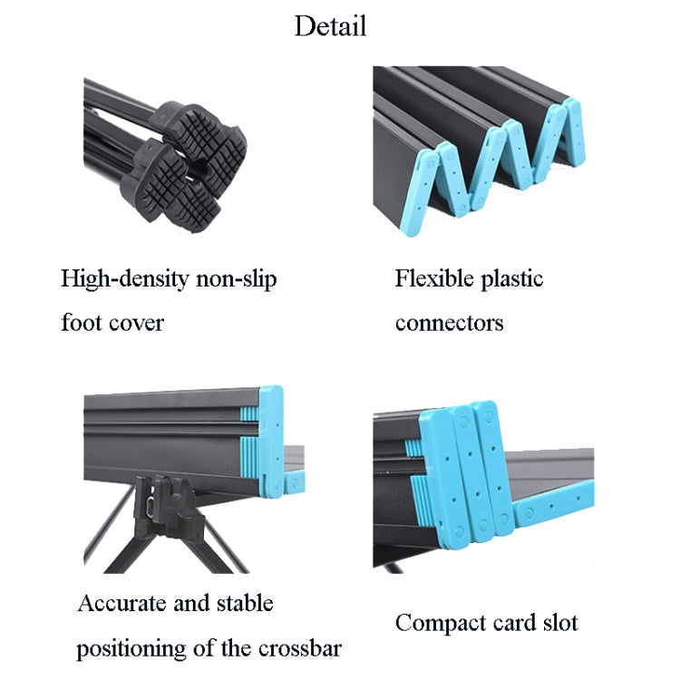 Outdoor Aluminum Alloy Folding Table Camping Picnic Portable Folding Table Barbecue Table Stall Small Dining Table, Small, Medium, Large